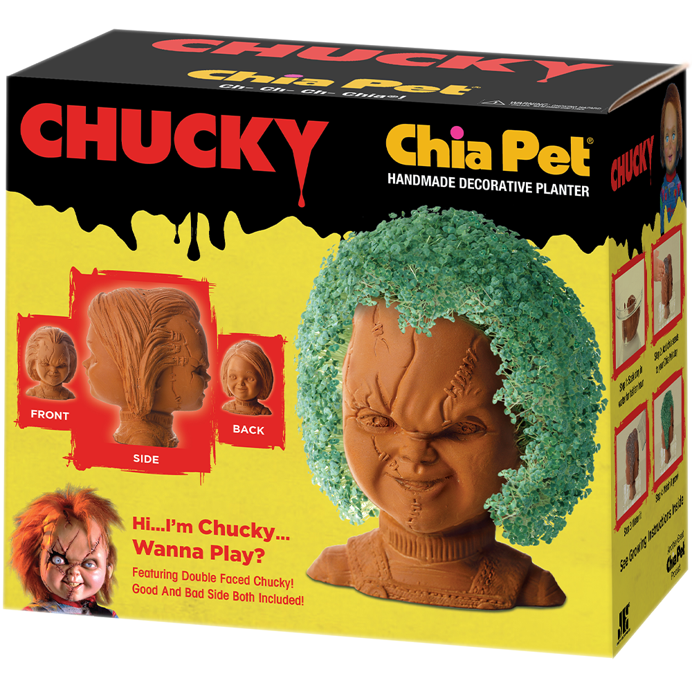 Child's Play Chucky Doll Chia Pet® - Chia.com