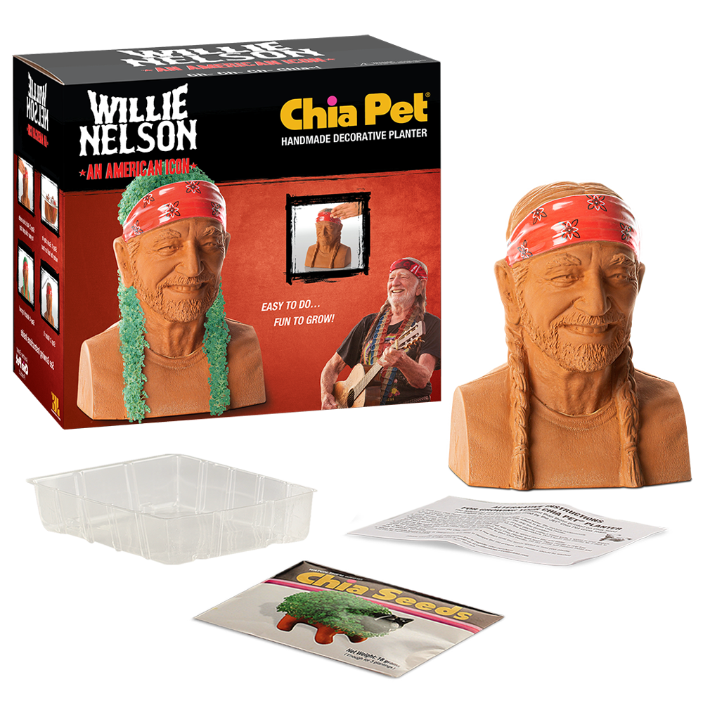 Willie Nelson Chia Pet® - Chia.com