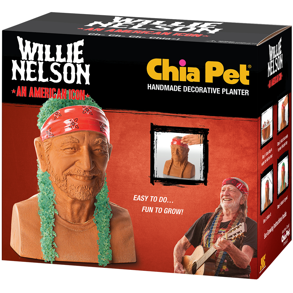 Willie Nelson Chia Pet® - Chia.com