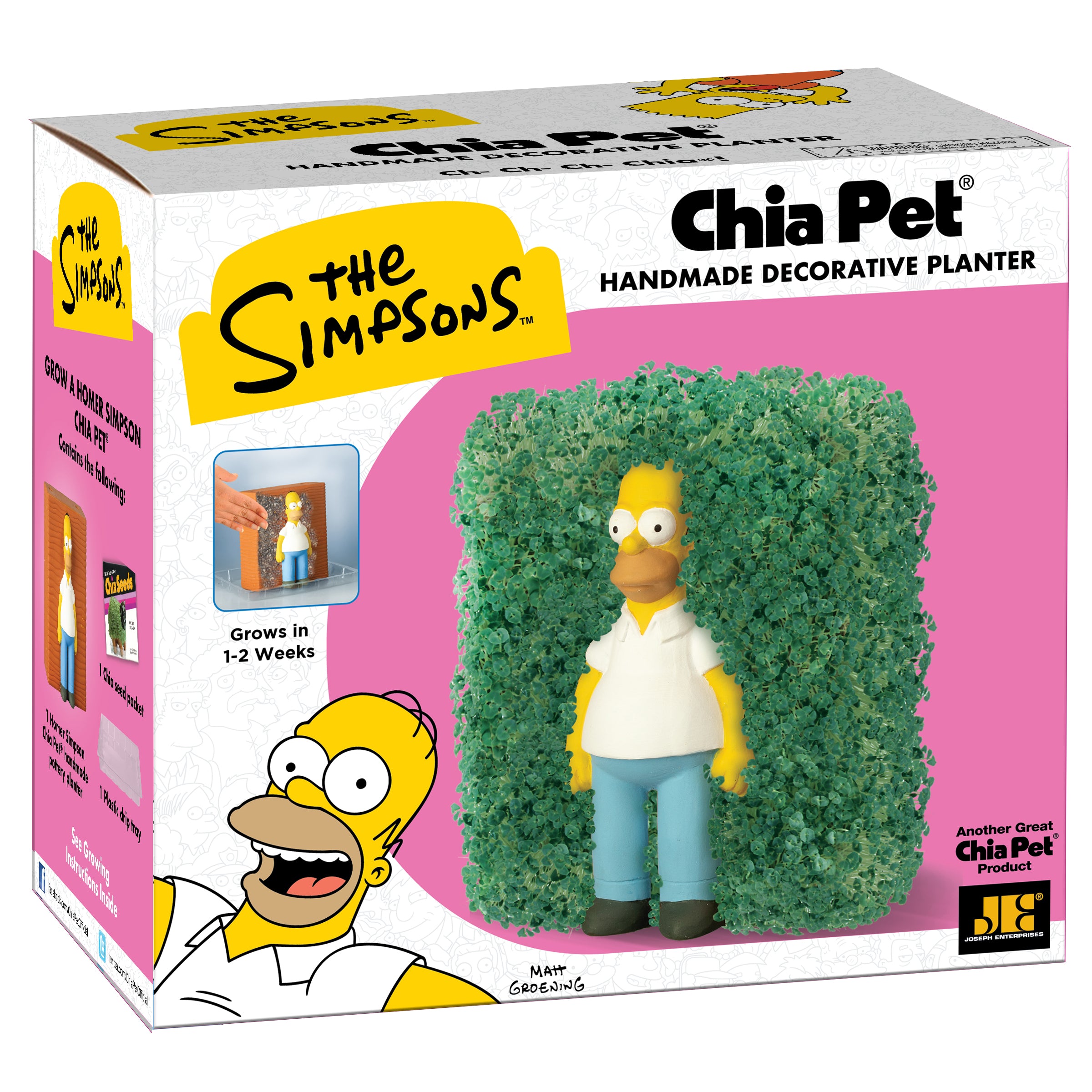 The Simpsons Homer Chia Pet® - Chia.com