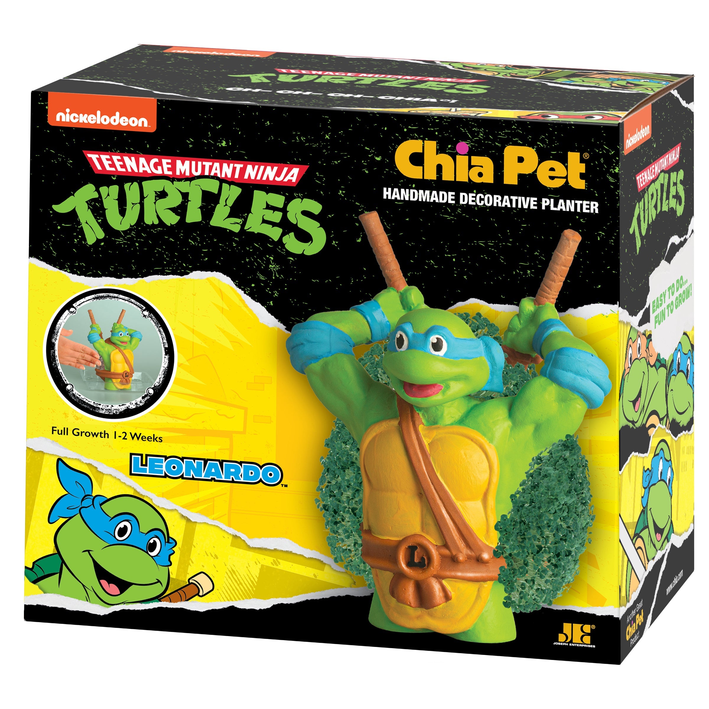 Teenage Mutant Ninja Turtles Leonardo Chia Pet® - Chia.com