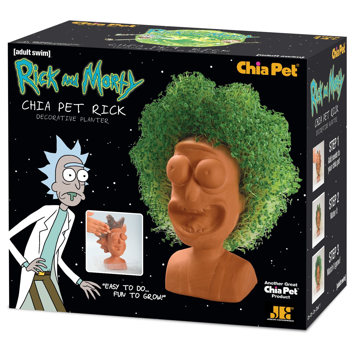 Rick and Morty Chia Pet® Rick - Chia.com