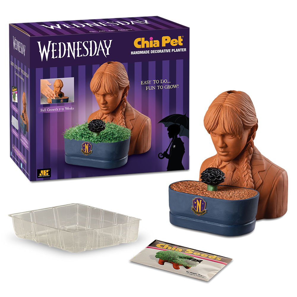 Addams Family Wednesday Chia Pet® - Chia.com