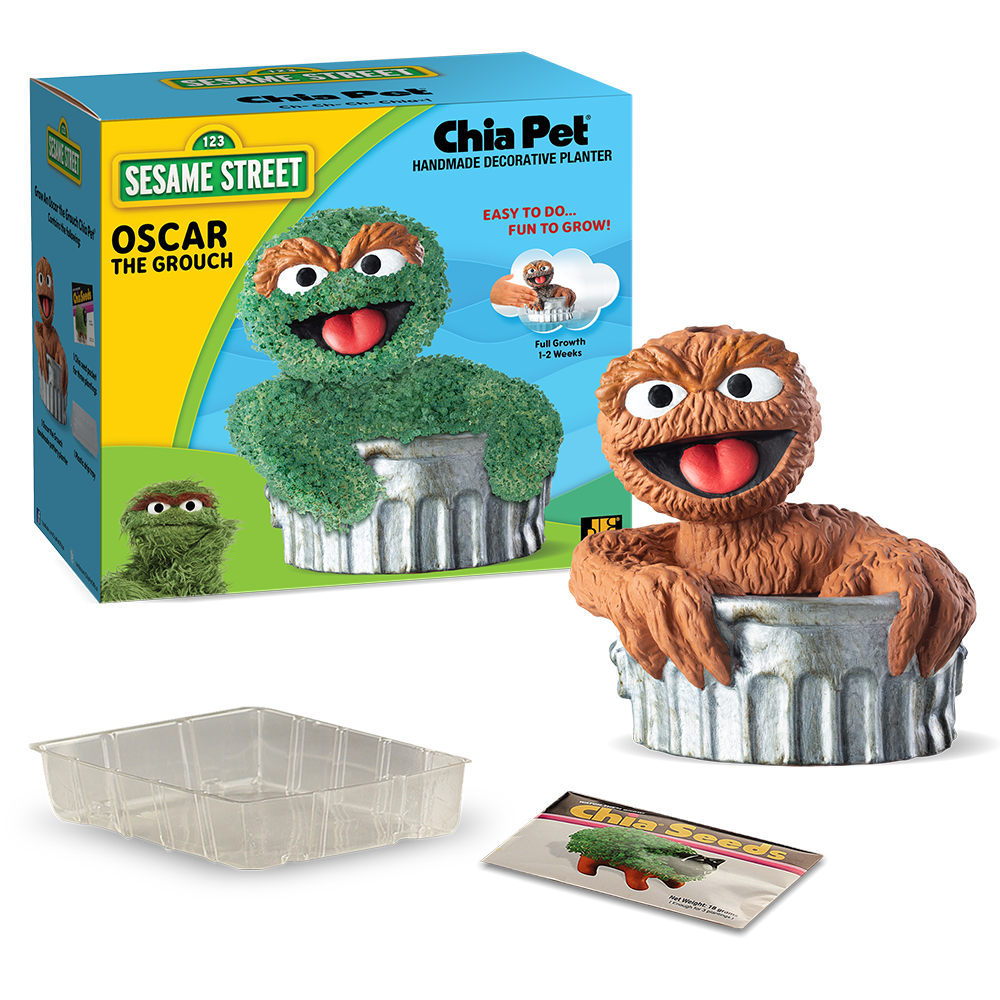 Oscar the Grouch Chia Pet® - Chia.com