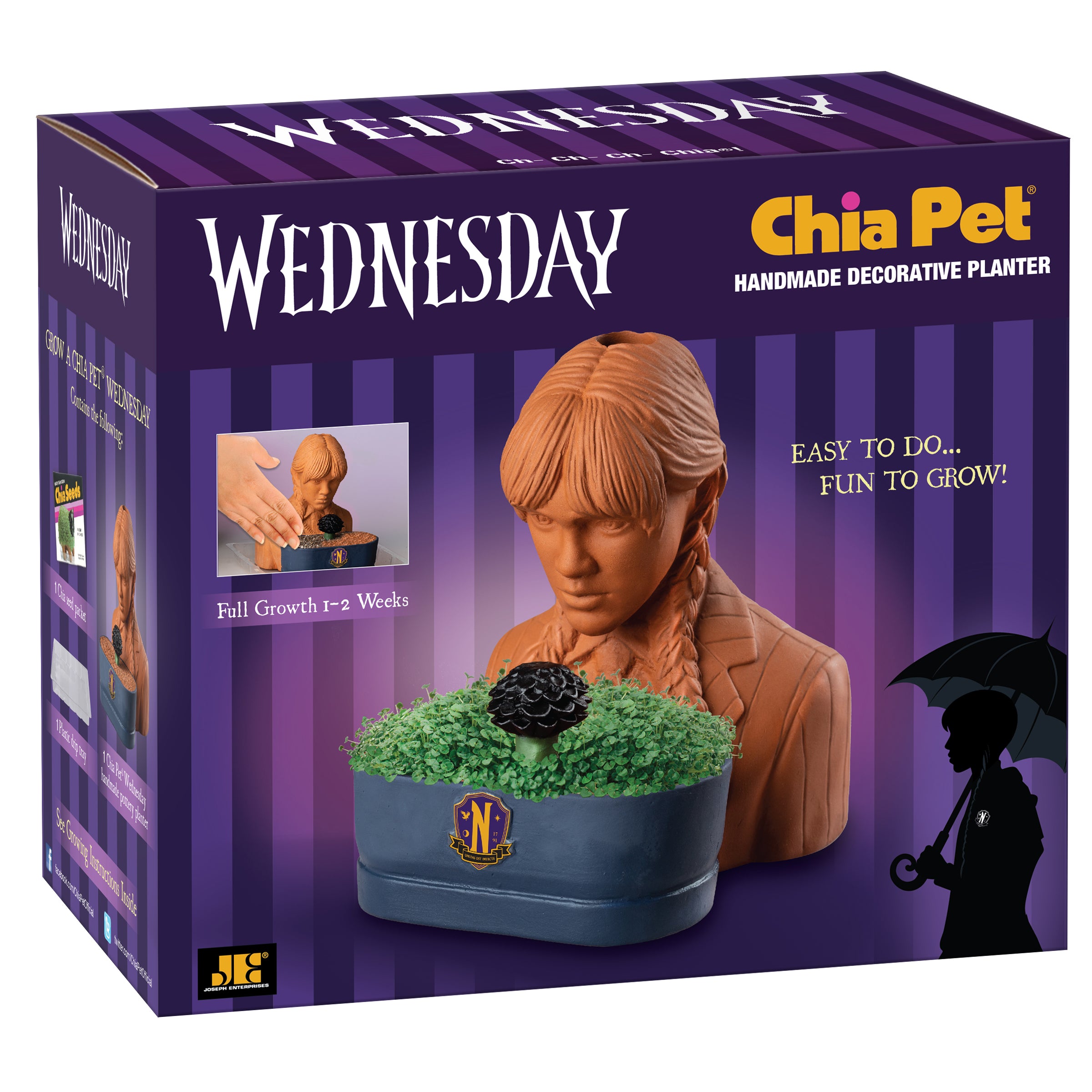 Addams Family Wednesday Chia Pet® - Chia.com