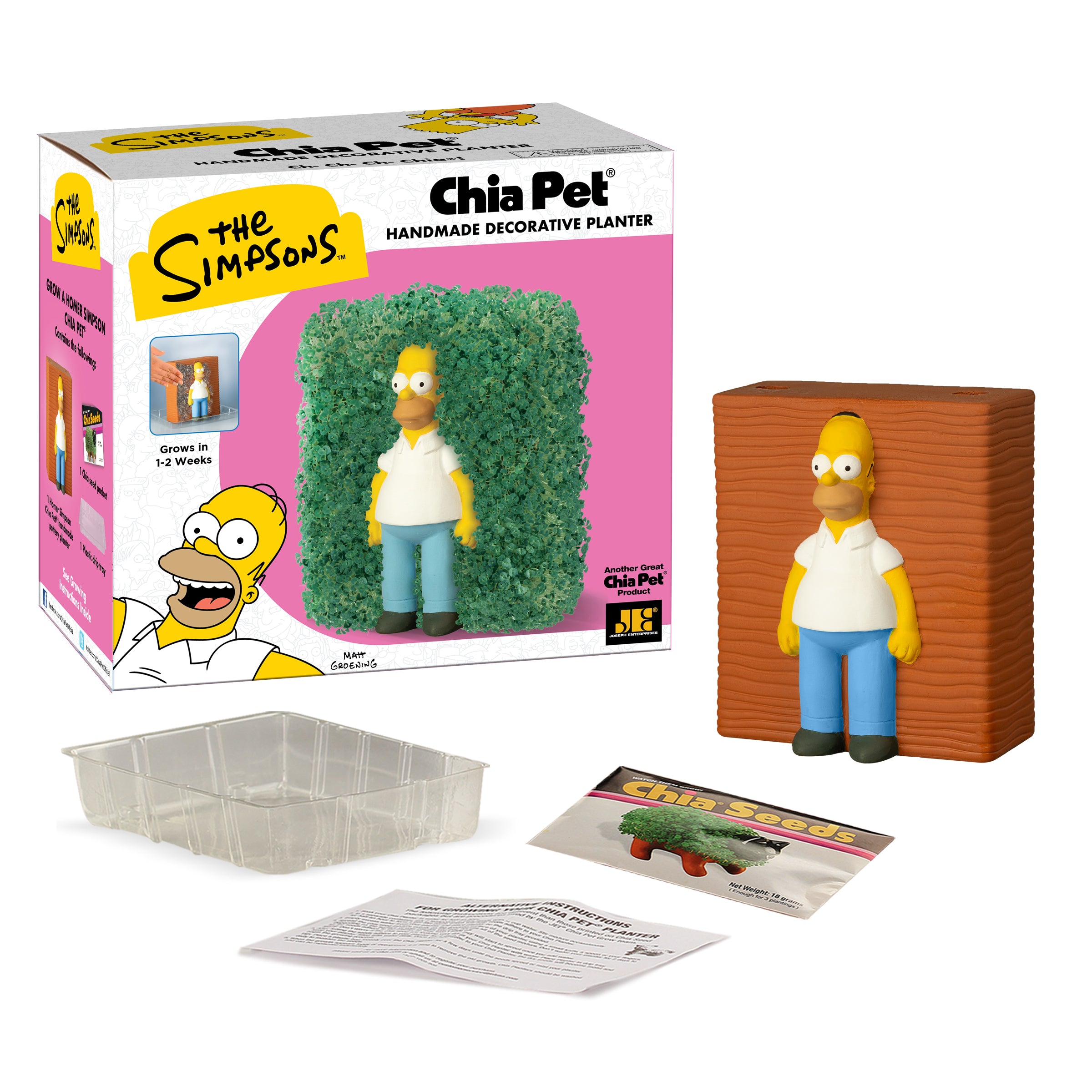 The Simpsons Homer Chia Pet® - Chia.com