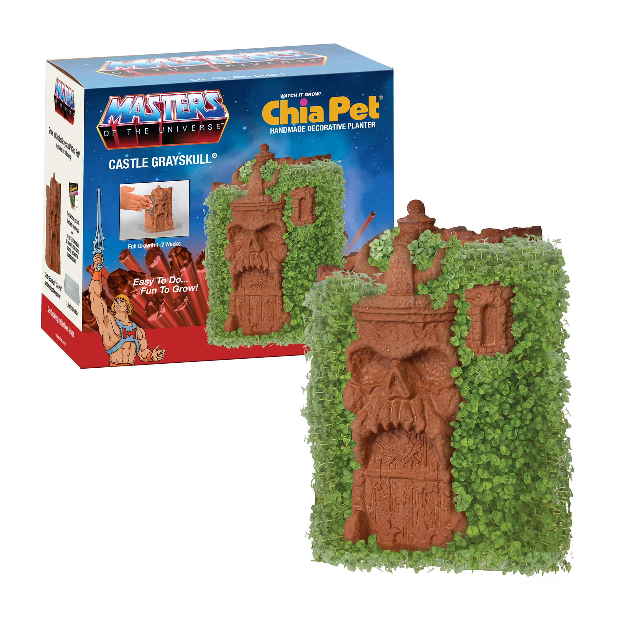 Masters of the Universe - Castle Grayskull Chia Pet® (PRE-ORDER)