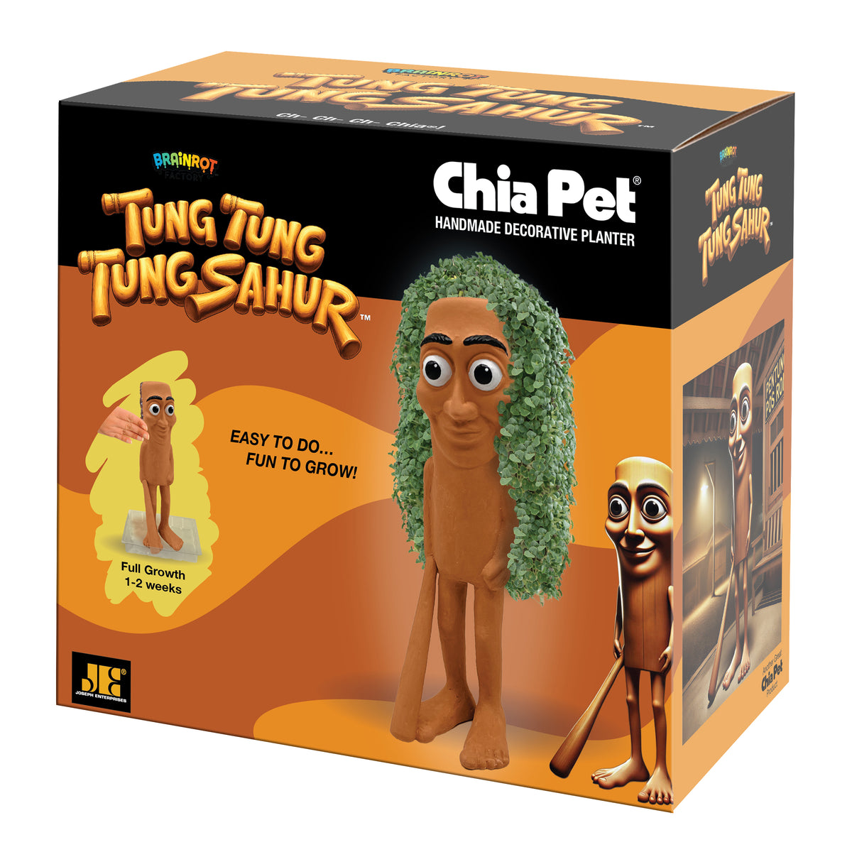 Brainrot Factory - Tung Tung Tung Sahur™ Chia Pet® (PRE-ORDER)