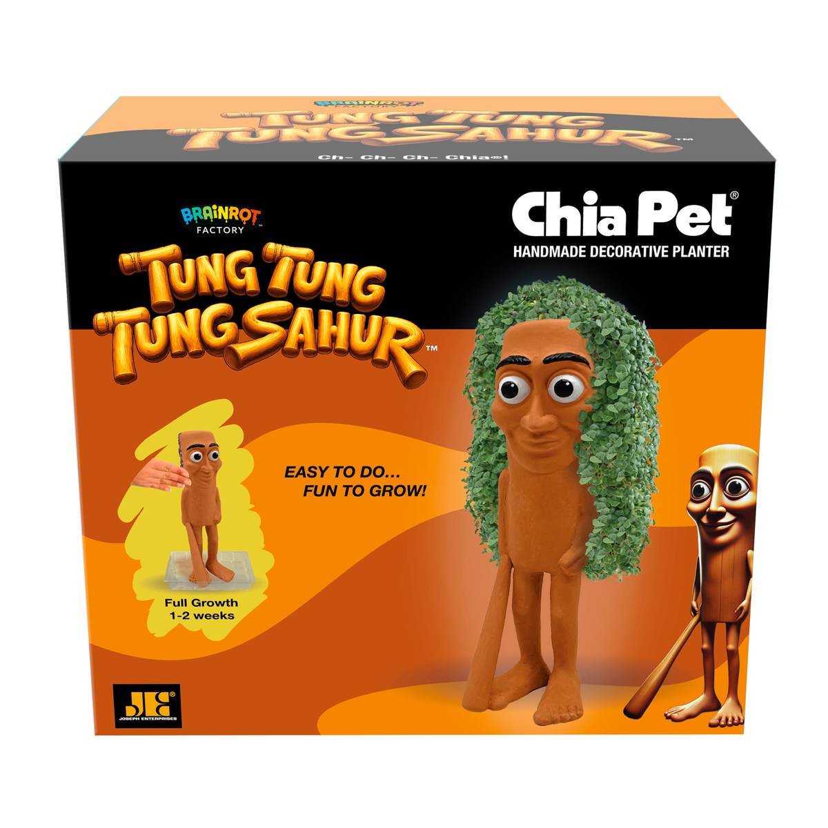 Brainrot Factory - Tung Tung Tung Sahur™ Chia Pet® (PRE-ORDER)