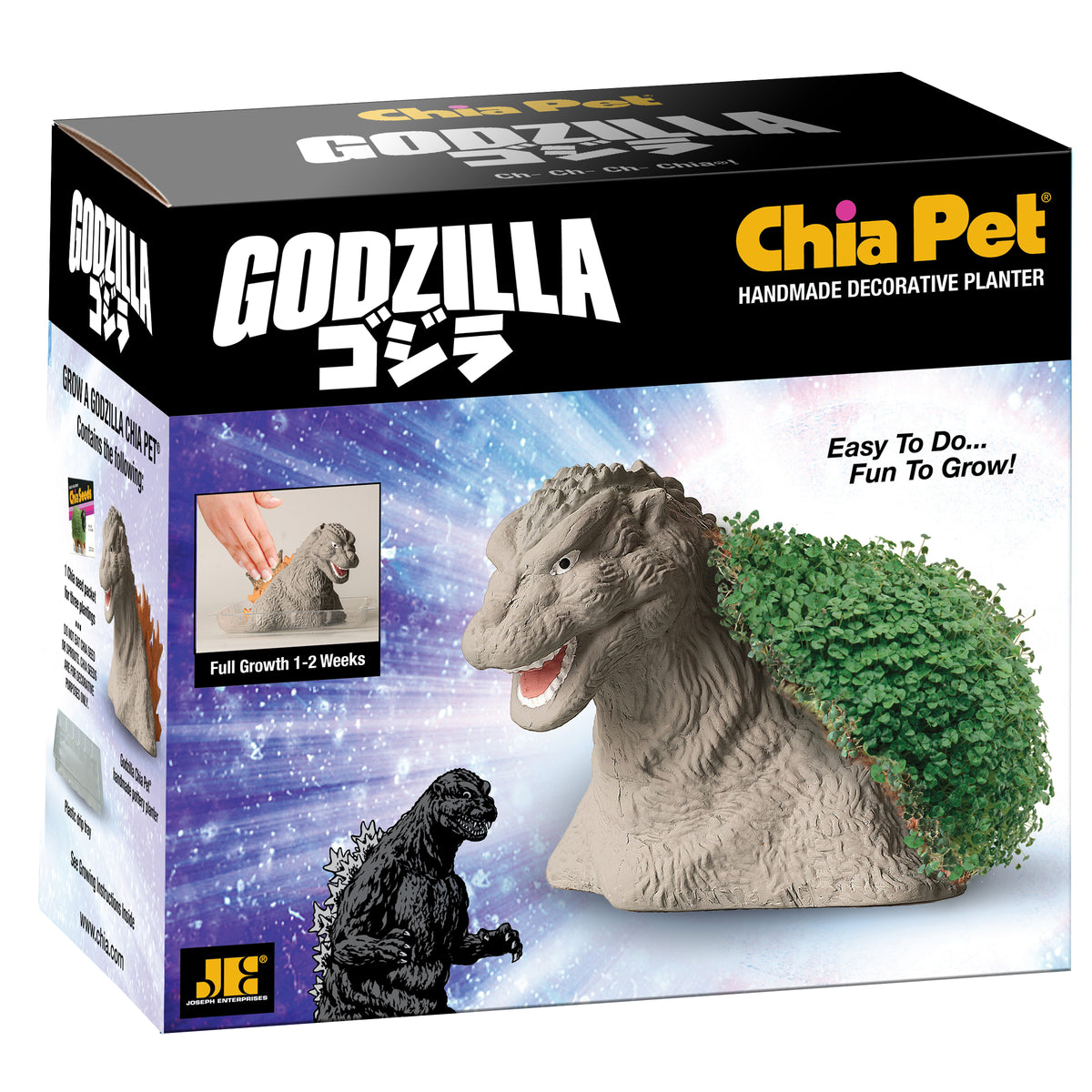 Godzilla (Head) Chia Pet® (PRE-ORDER)