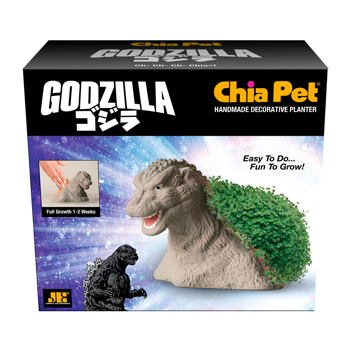 Godzilla (Head) Chia Pet® (PRE-ORDER)