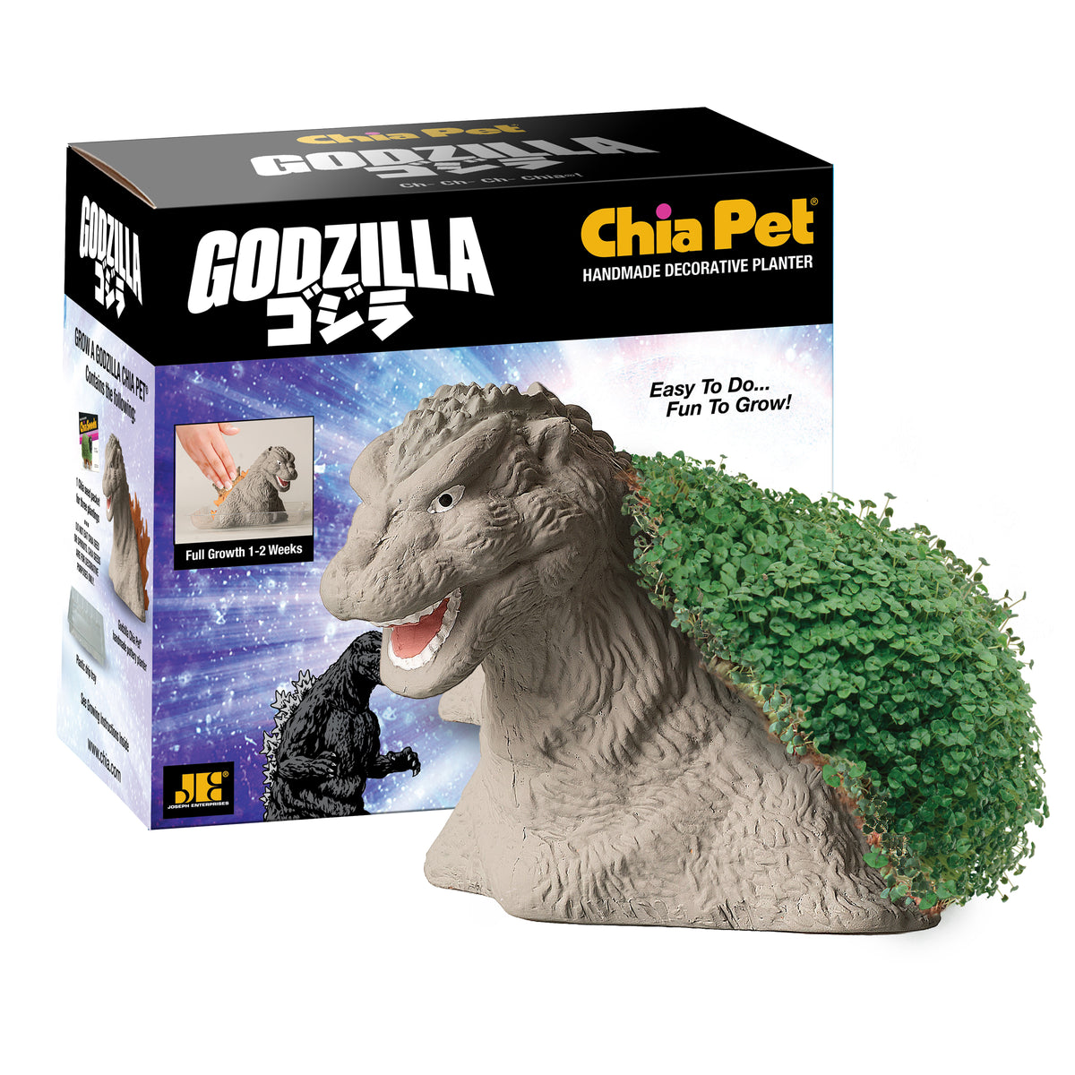 Godzilla (Head) Chia Pet® (PRE-ORDER)