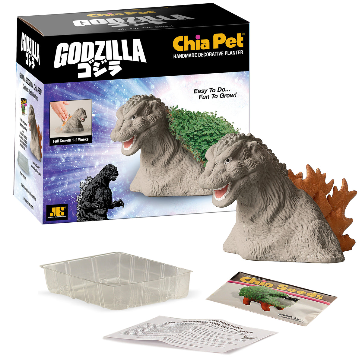 Godzilla (Head) Chia Pet® (PRE-ORDER)