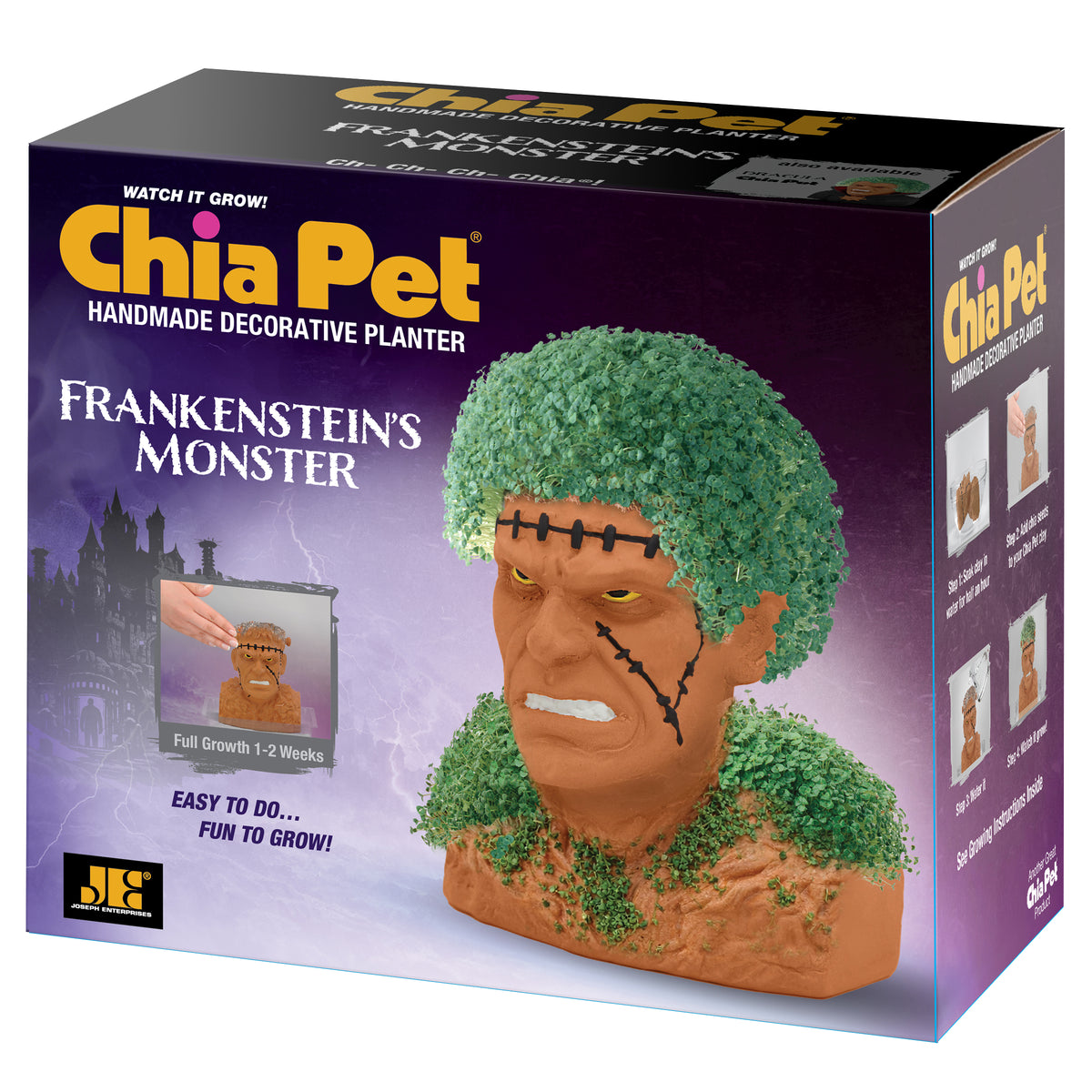 Frankenstein's Monster Chia Pet on Chia.com
