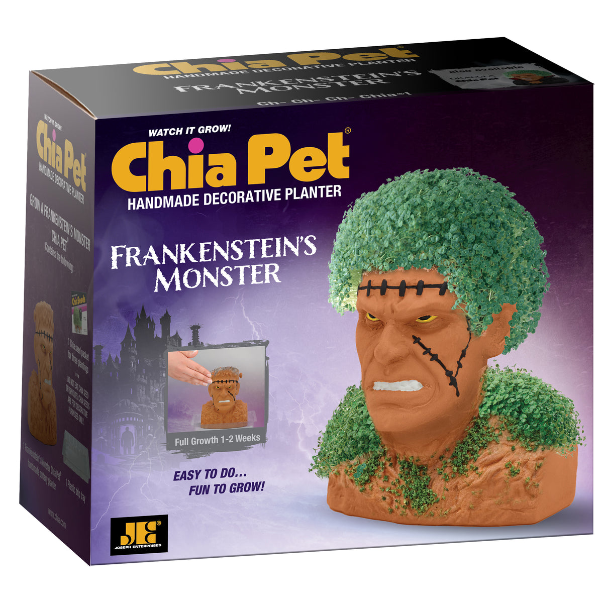 Frankenstein's Monster Chia Pet on Chia.com