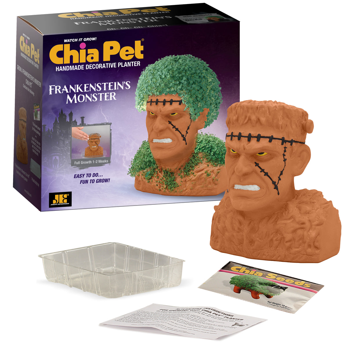 Frankenstein's Monster Chia Pet on Chia.com