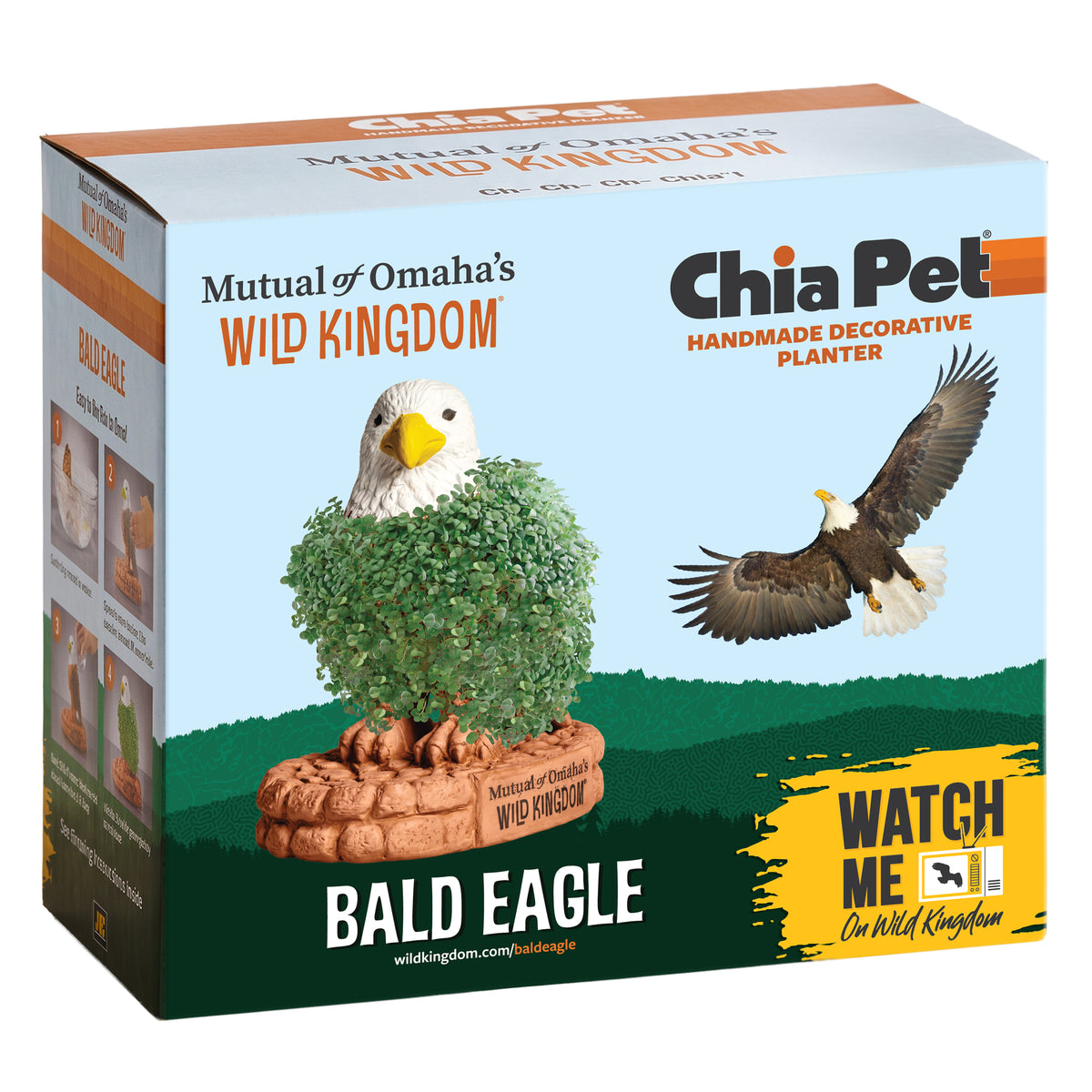 Mutual of Omaha's Wild Kingdom® Bald Eagle Chia Pet® (PRE-ORDER)