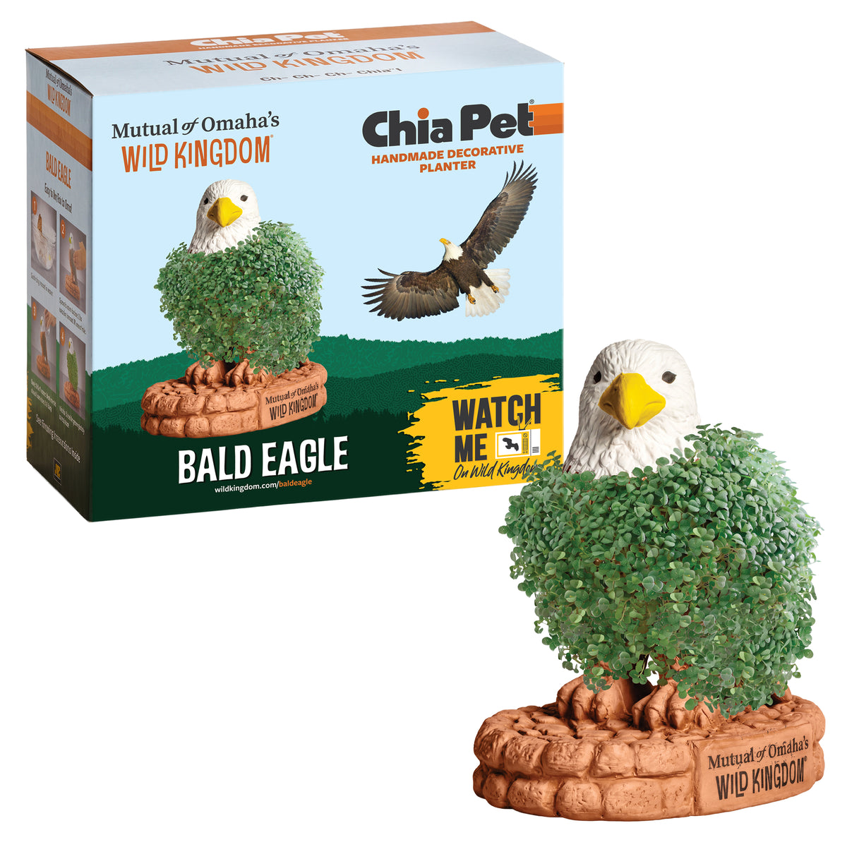 Mutual of Omaha's Wild Kingdom® Bald Eagle Chia Pet® (PRE-ORDER)