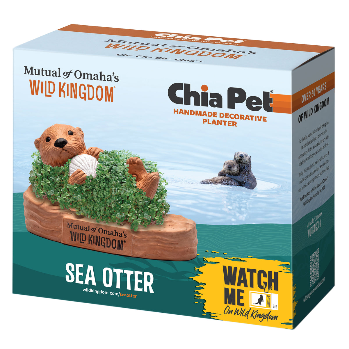 Mutual of Omaha's Wild Kingdom® Sea Otter Chia Pet® (PRE-ORDER)