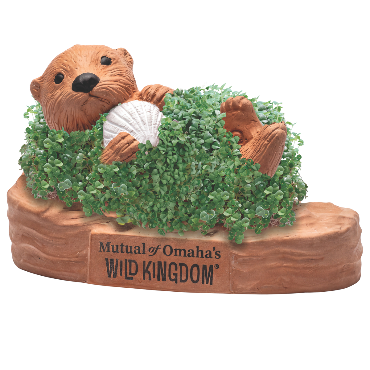 Mutual of Omaha's Wild Kingdom® Sea Otter Chia Pet® (PRE-ORDER)