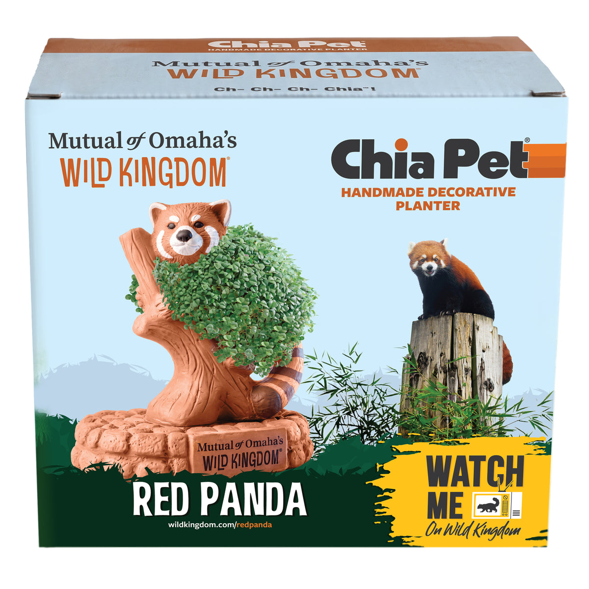 Mutual of Omaha's Wild Kingdom® Red Panda Chia Pet® (PRE-ORDER)
