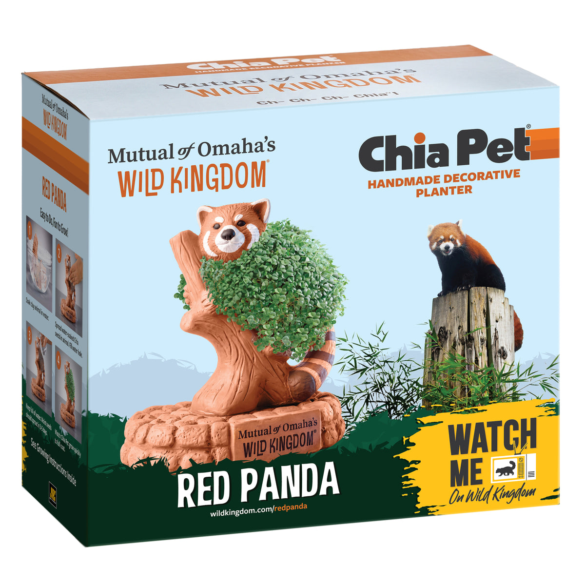 Mutual of Omaha's Wild Kingdom® Red Panda Chia Pet® (PRE-ORDER)