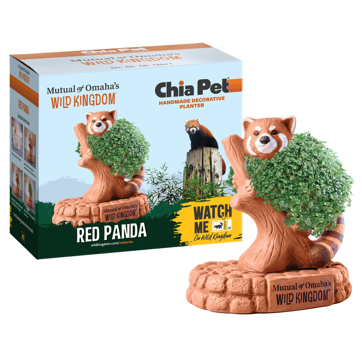 Mutual of Omaha's Wild Kingdom® Red Panda Chia Pet® (PRE-ORDER)