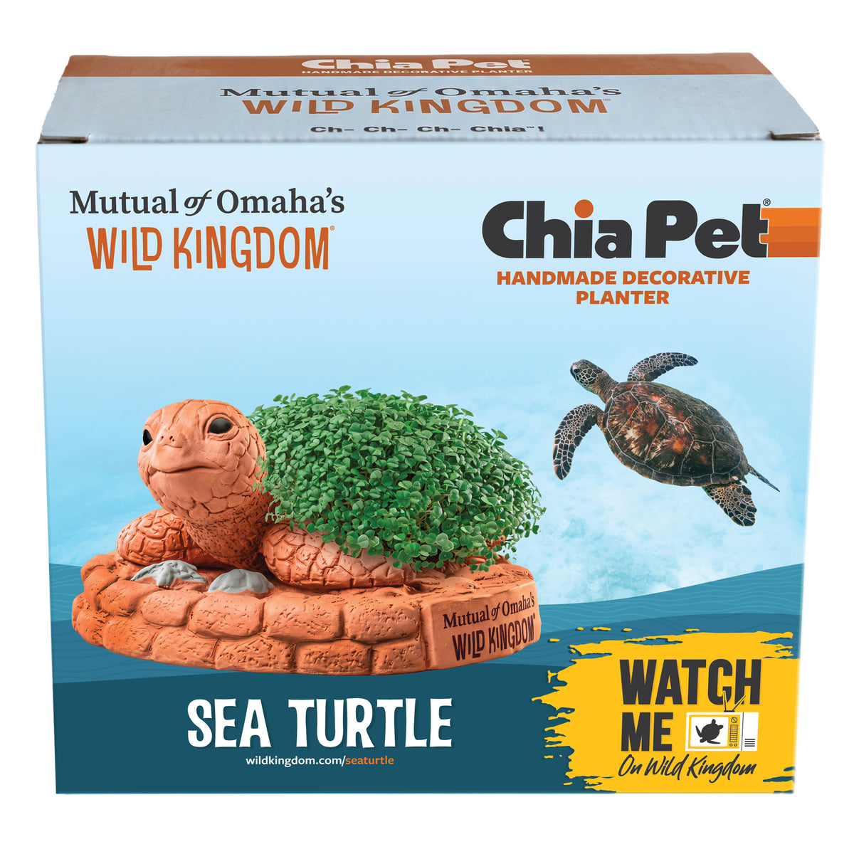 Mutual of Omaha's Wild Kingdom® Sea Turtle Chia Pet® (PRE-ORDER)
