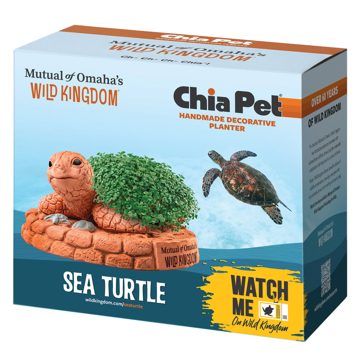 Mutual of Omaha's Wild Kingdom® Sea Turtle Chia Pet® (PRE-ORDER)