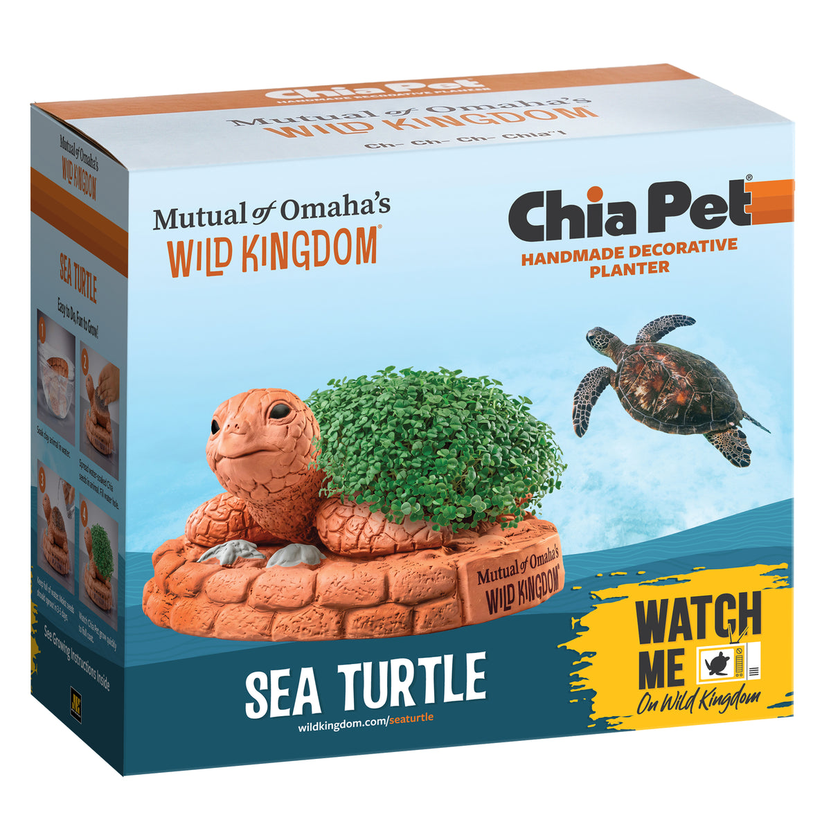 Mutual of Omaha's Wild Kingdom® Sea Turtle Chia Pet® (PRE-ORDER)
