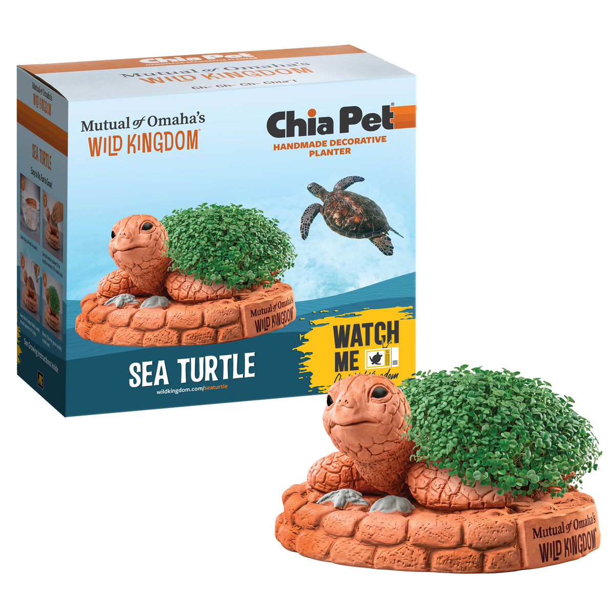 Mutual of Omaha's Wild Kingdom® Sea Turtle Chia Pet® (PRE-ORDER)