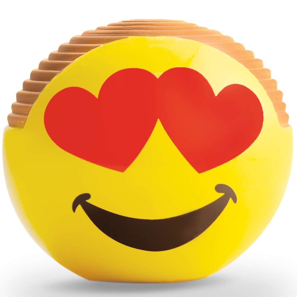 Emoji Heart Eyes Chia Pet® - Chia.com