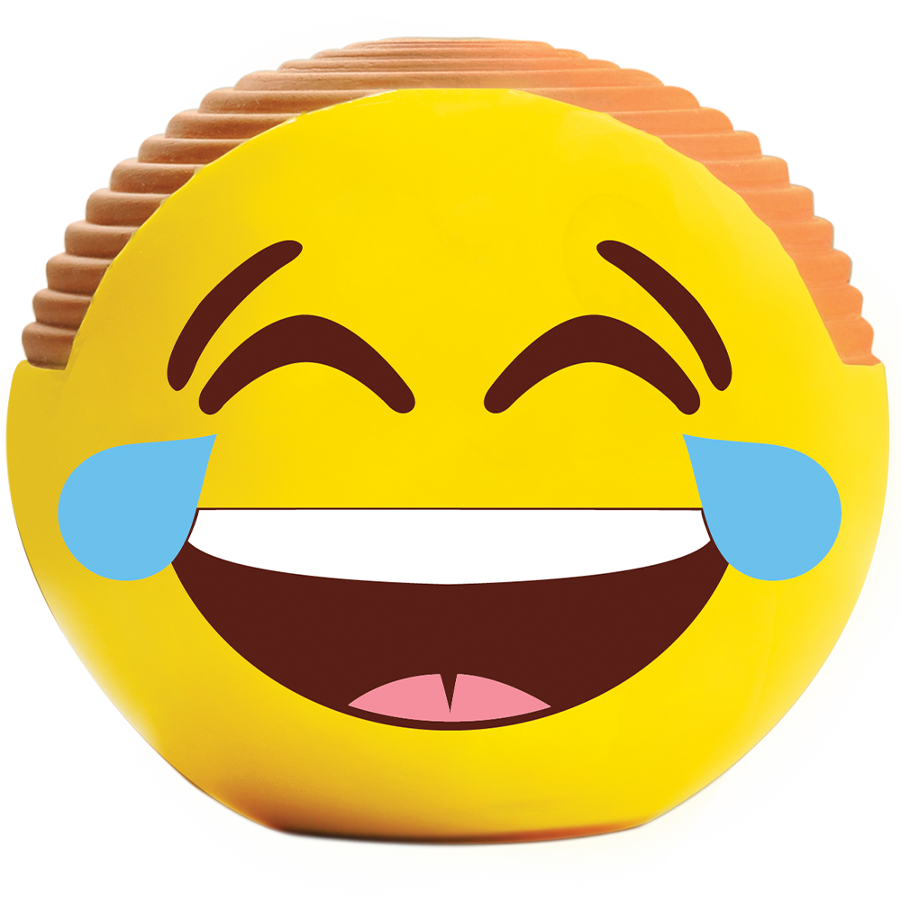 Emoji Tears of Joy Chia Pet® - Chia.com