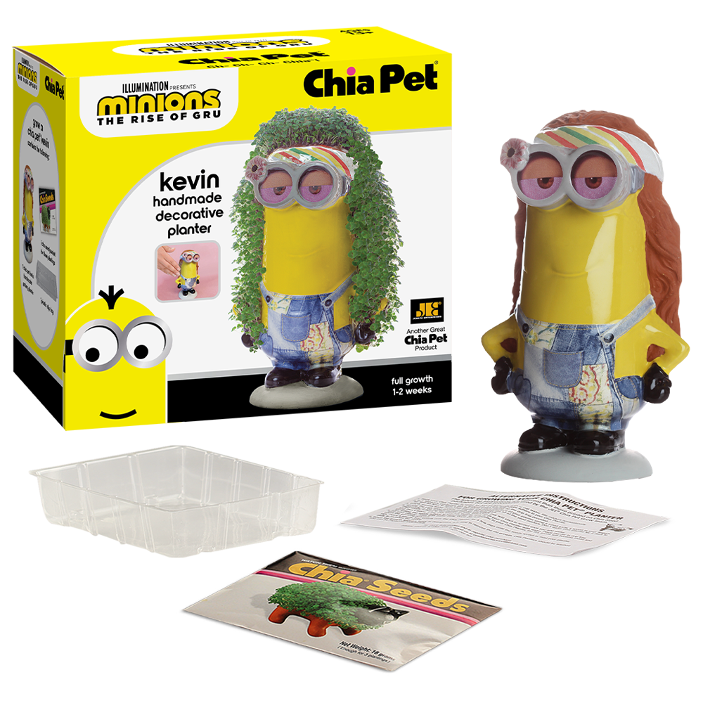 Minions Kevin Chia Pet® - Chia.com