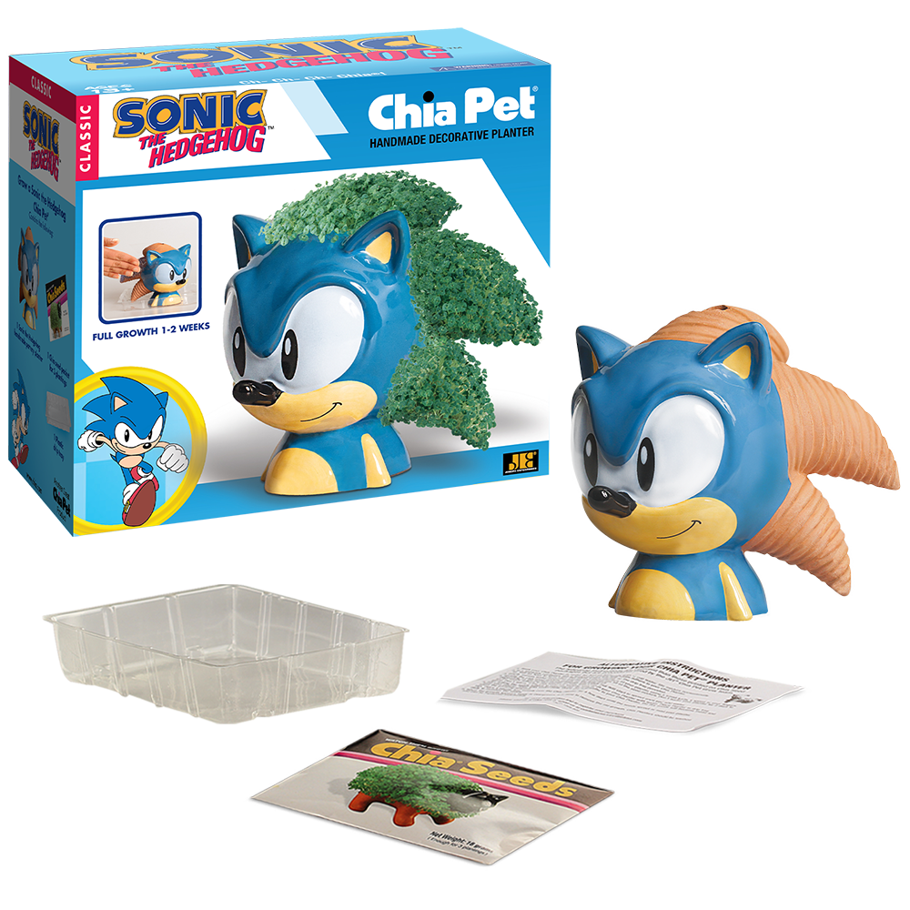 Sonic the Hedgehog Chia Pet® - Chia.com