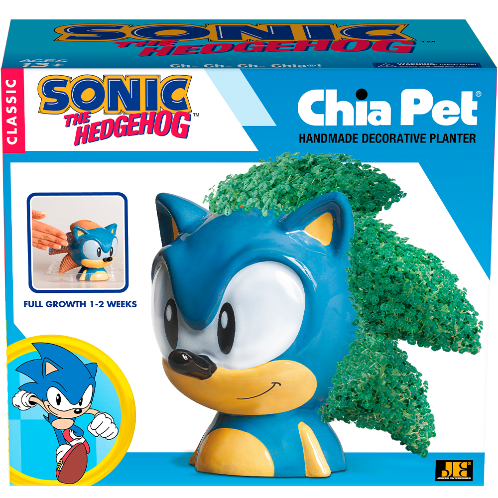 Sonic the Hedgehog Chia Pet® - Chia.com