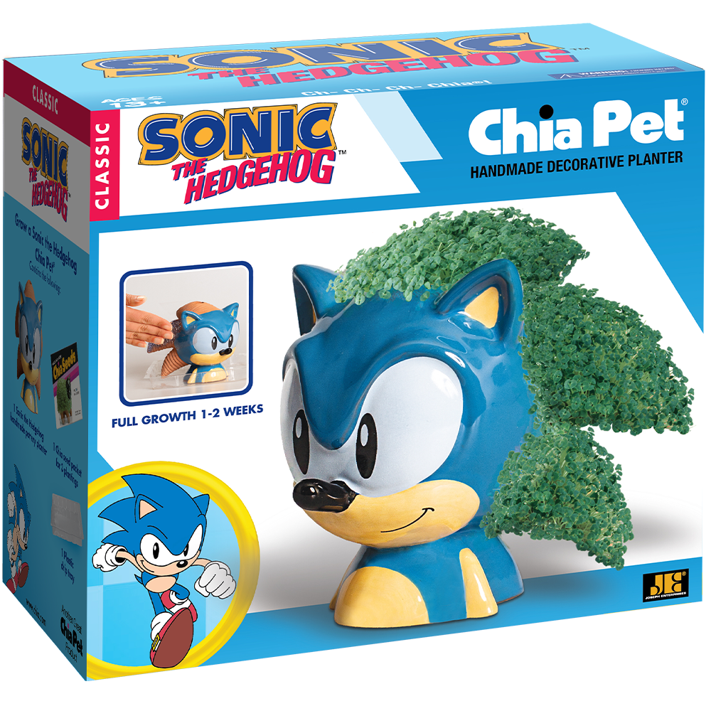 Sonic the Hedgehog Chia Pet® - Chia.com