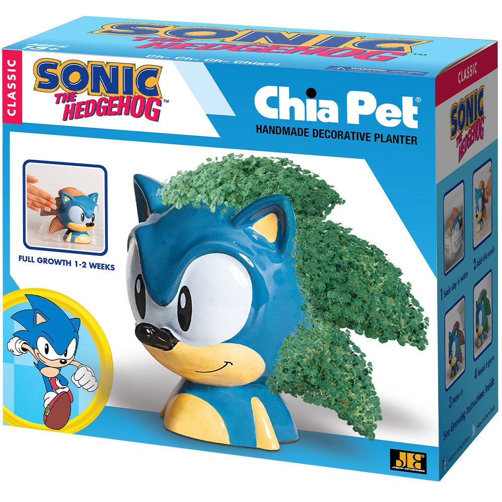 Sonic the Hedgehog Chia Pet® - Chia.com