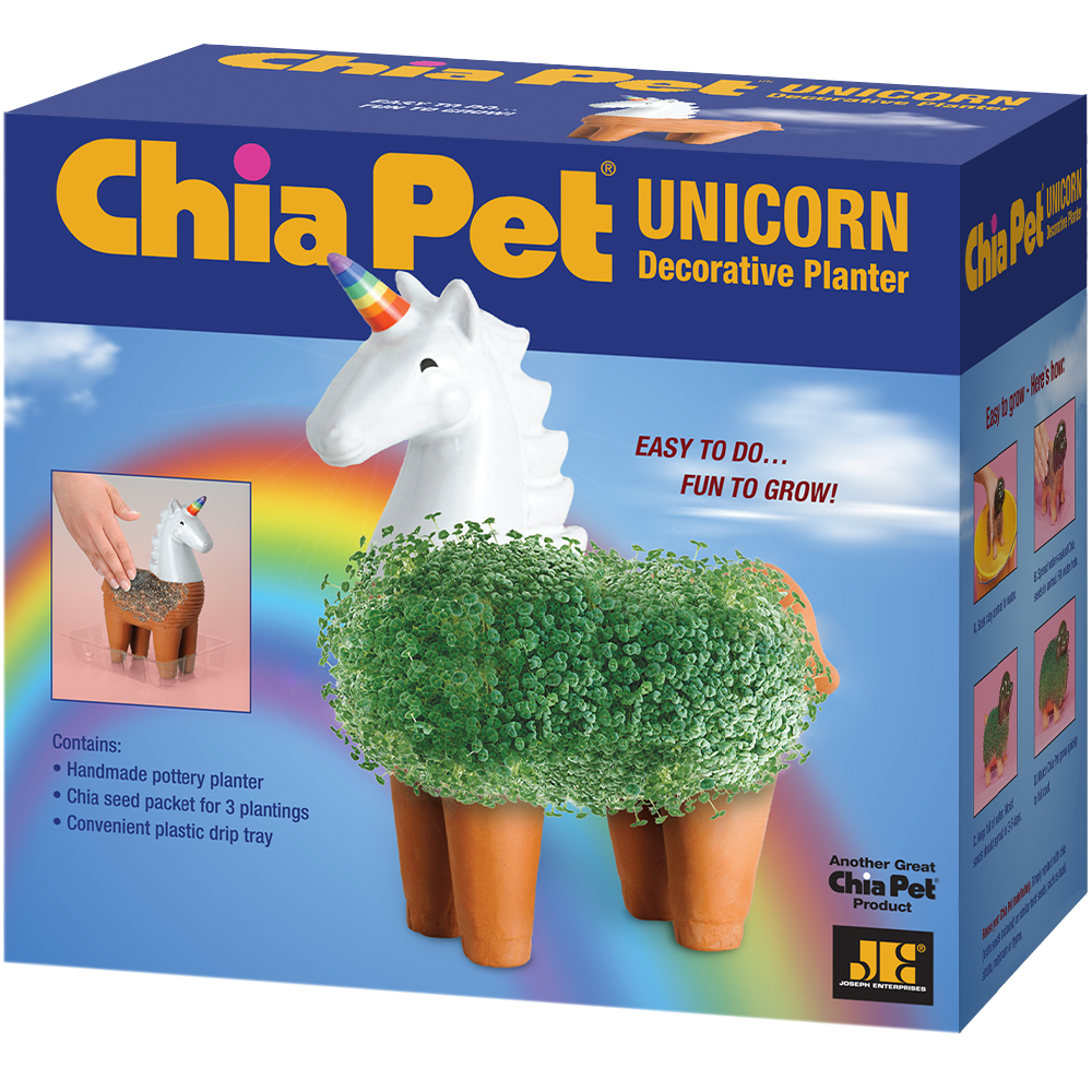 Unicorn Chia Pet® - Chia.com