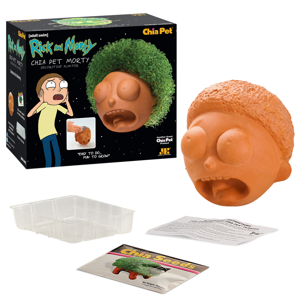 Rick and Morty Chia Pet® Morty - Chia.com