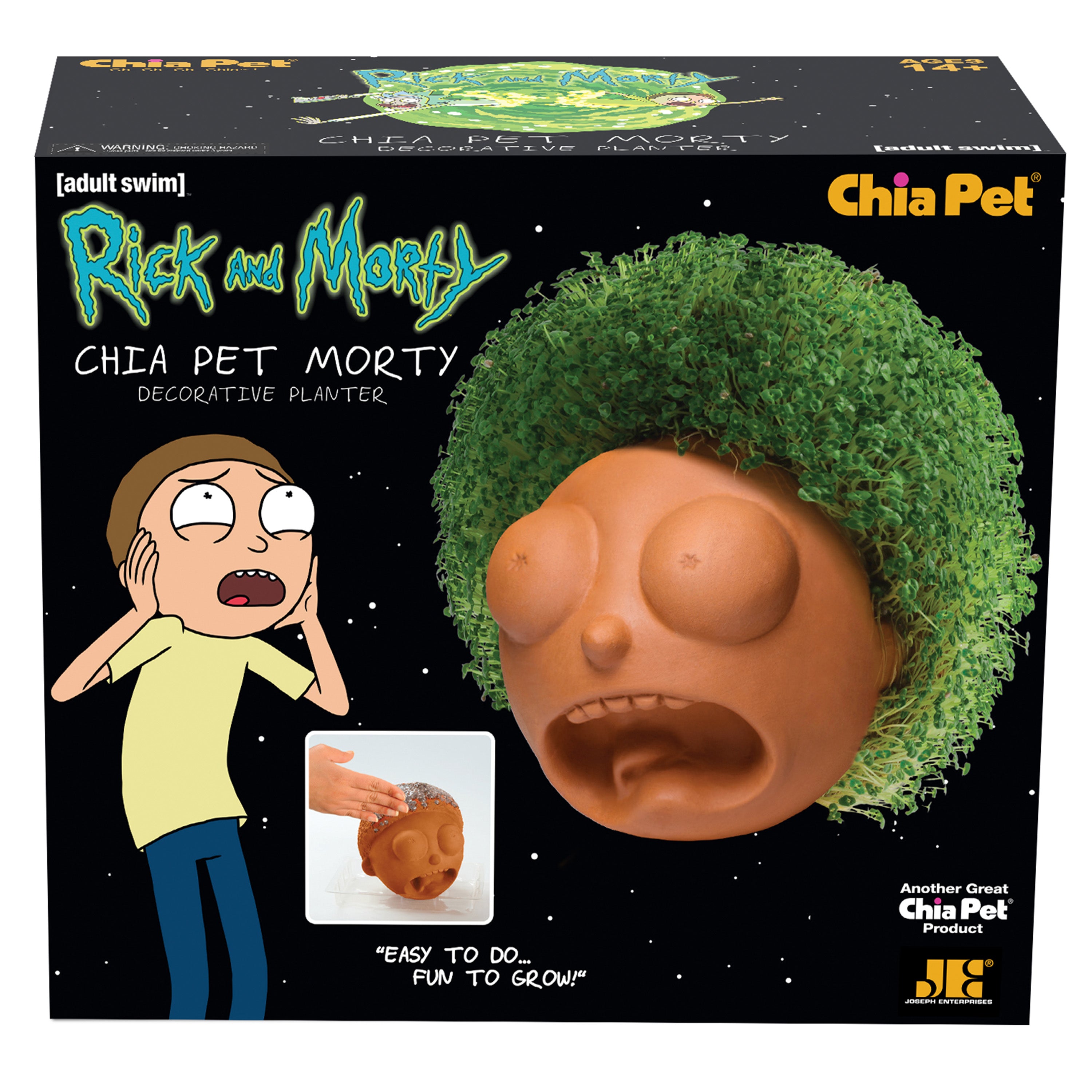 Rick and Morty Chia Pet® Morty - Chia.com