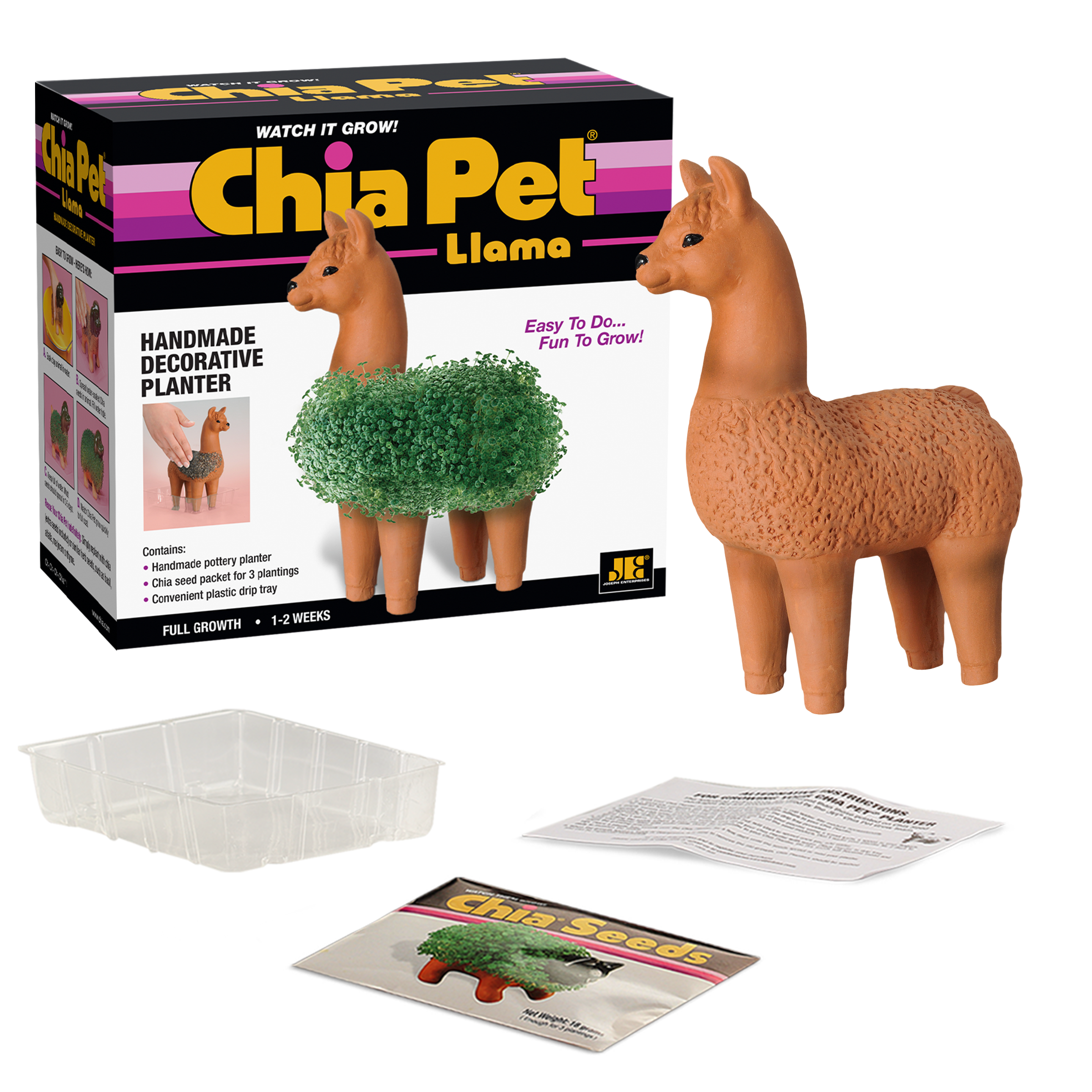 llama planter chia seeds Llama Chia Pet Decorative Planter
