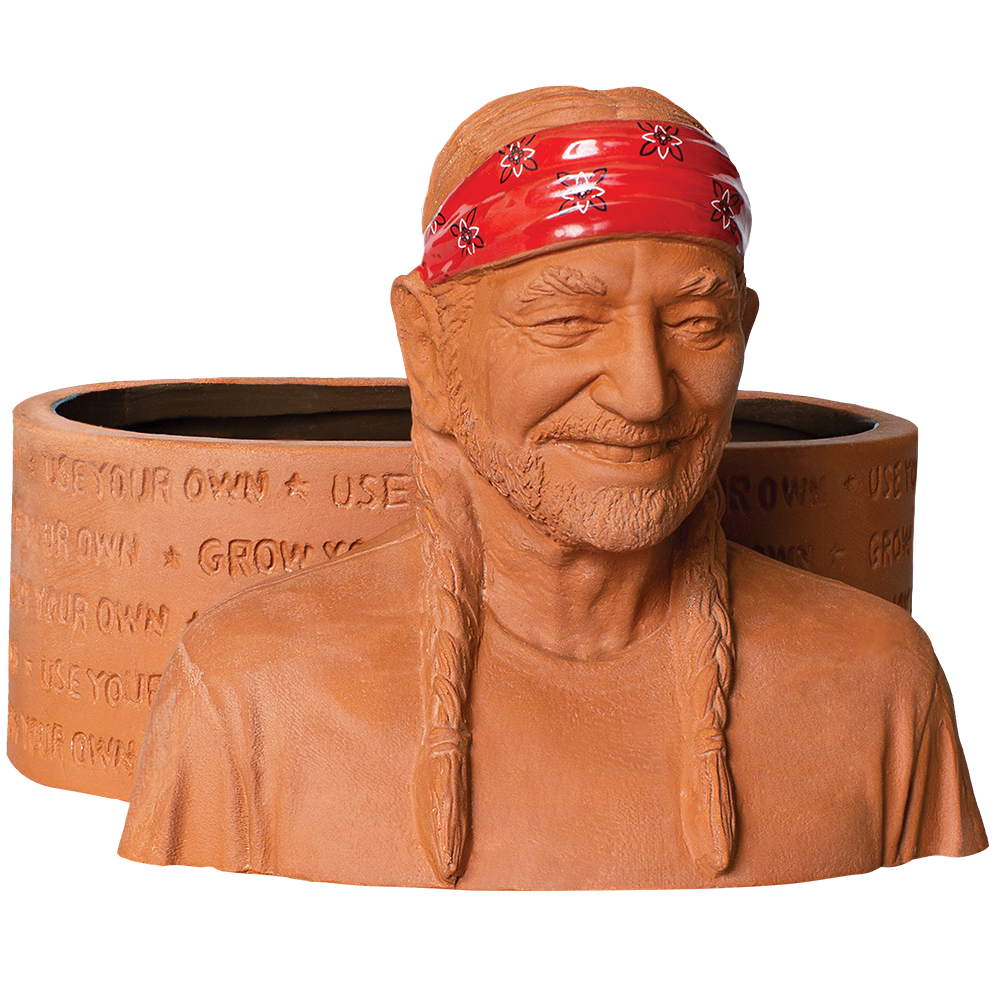 Willie Nelson Chia Pet® Herb Planter - Chia.com