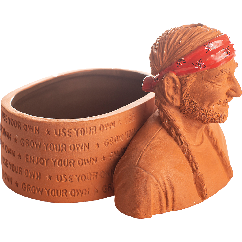 Willie Nelson Chia Pet® Herb Planter - Chia.com