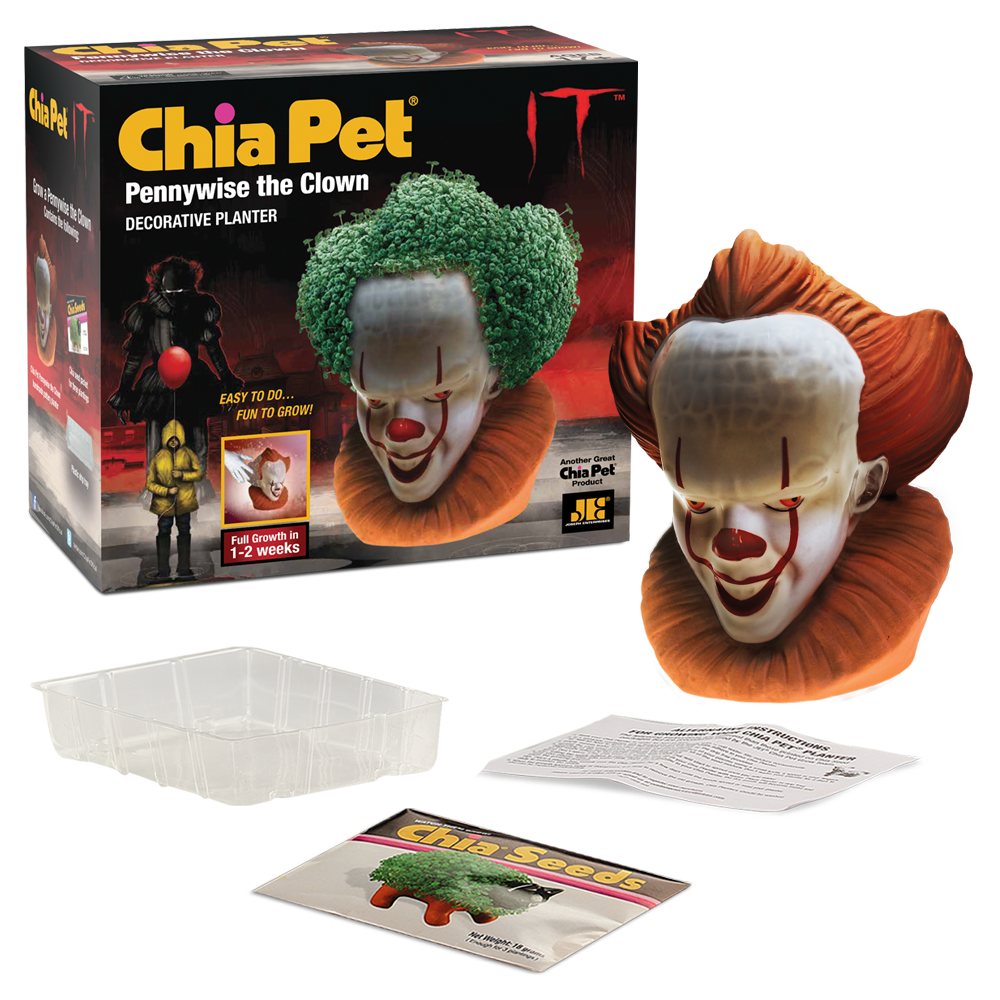 Pennywise the Clown Chia Pet® - Chia.com