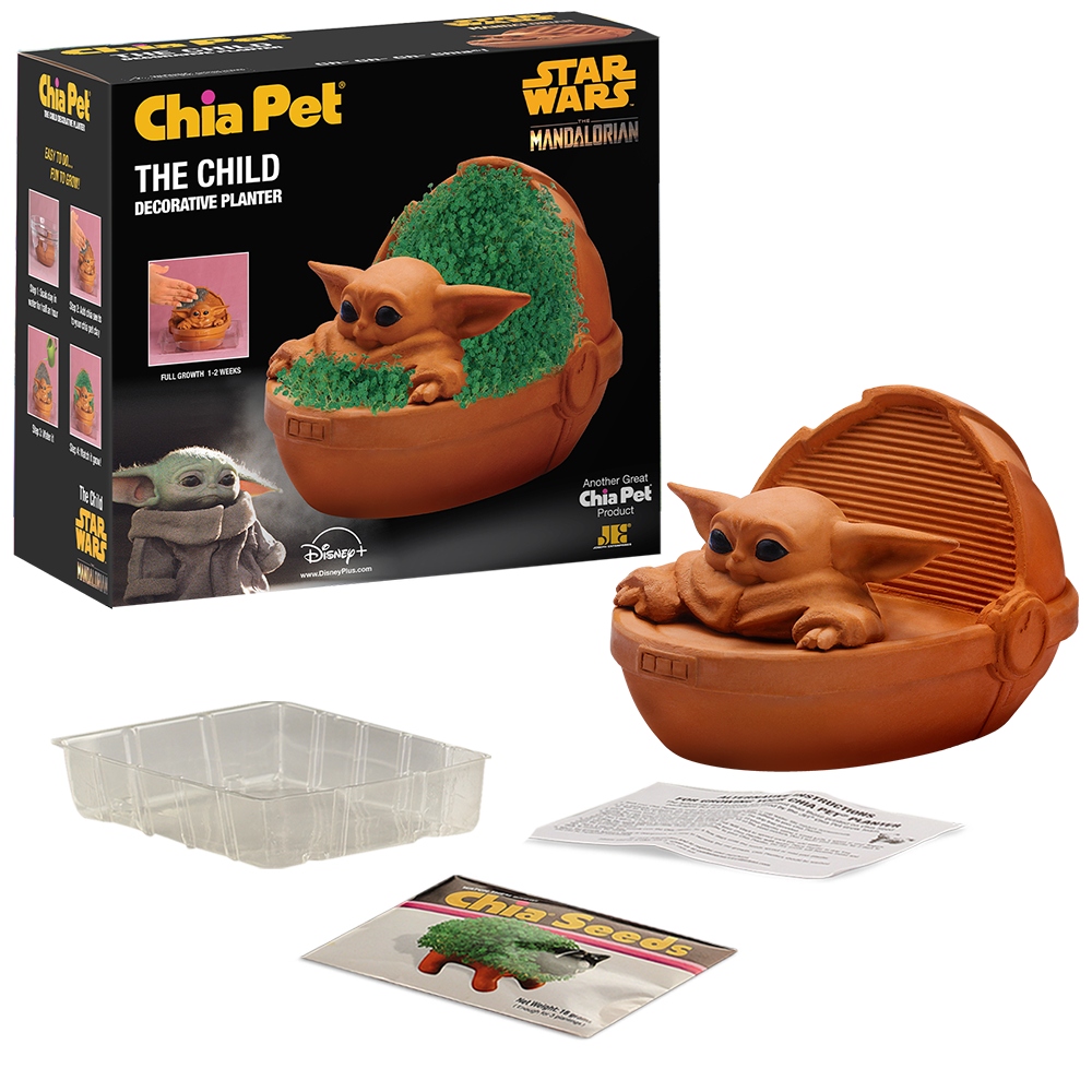 Chia Pet Star Wars: The Mandalorian The Child Baby Yoda Grogu New Ships  Next Day
