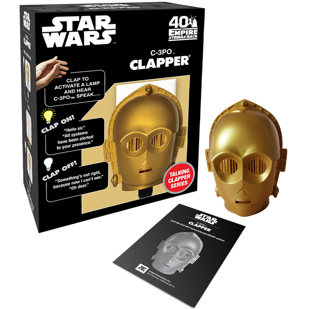  Clapper The Star Wars C-3PO in Retro Box Wireless