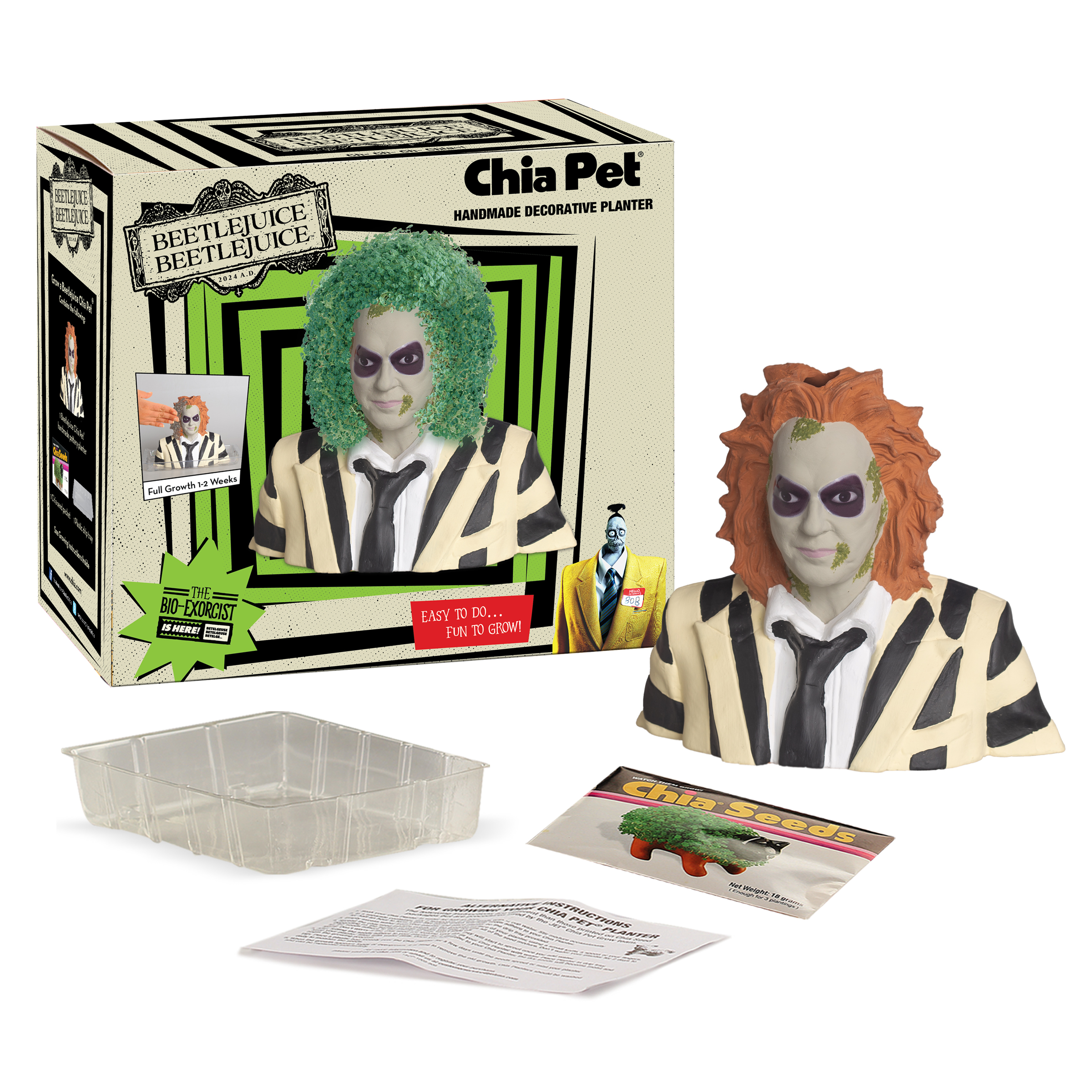 Beetlejuice Chia Pet